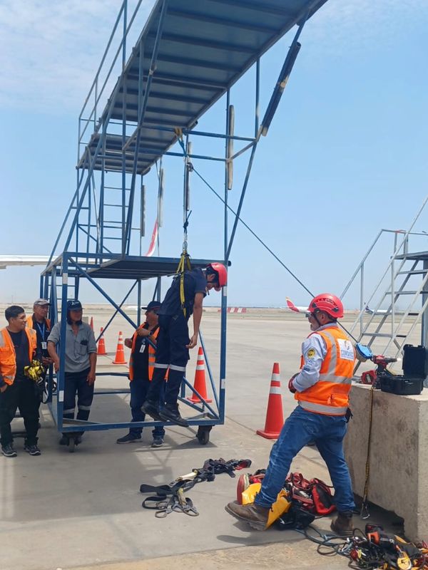 Entrenamiento de Seguridad para Trabajos en Altura