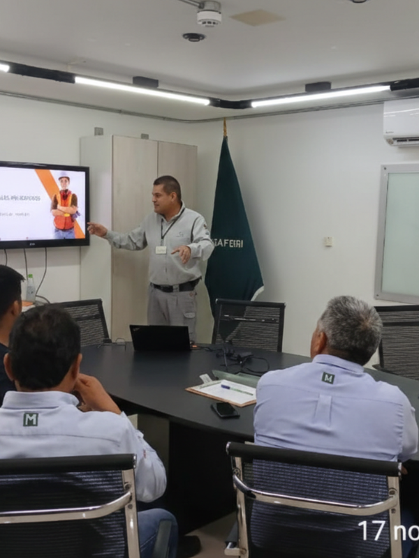 Capacitación presencial empresa Maccaferri
