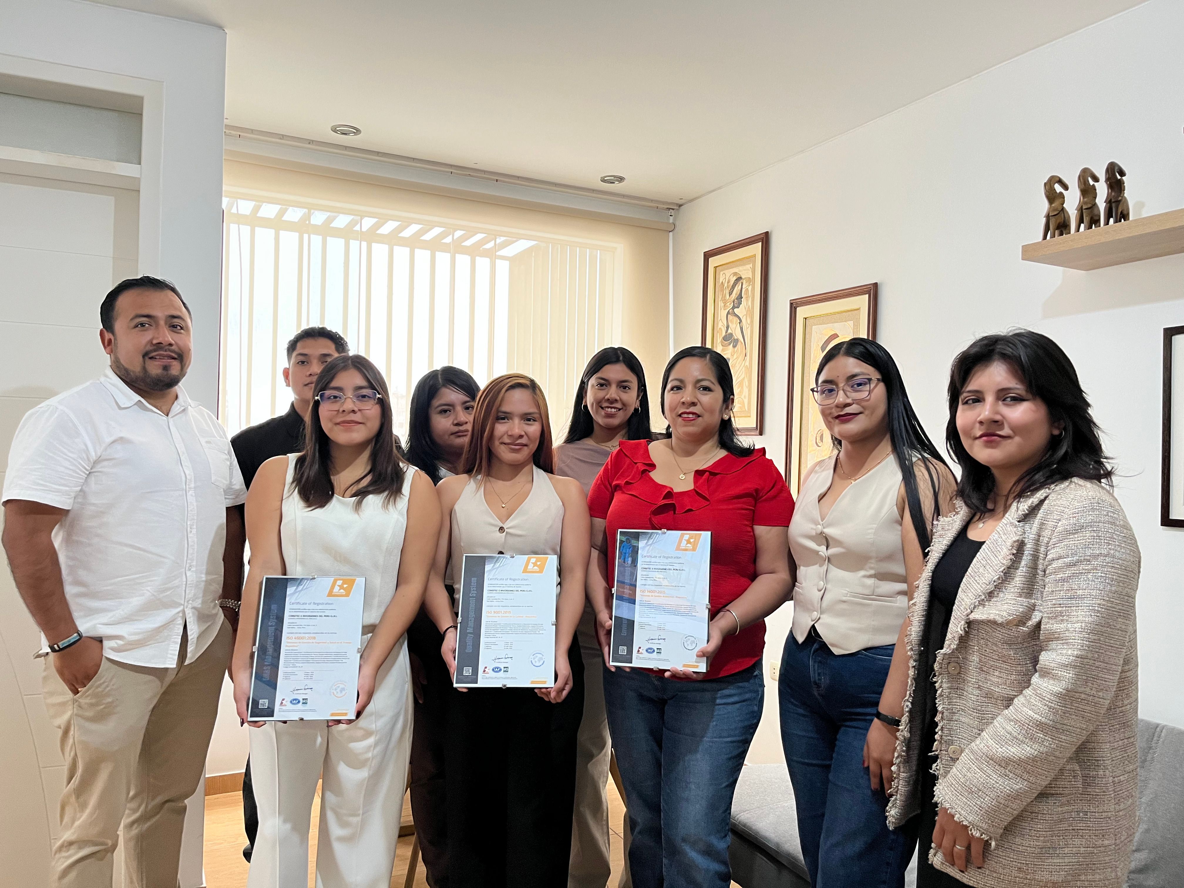 Obtención de la certificación TRINORMA ISO