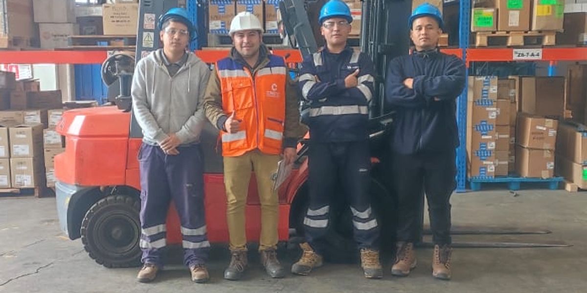 Capacitación in-house de montacargas