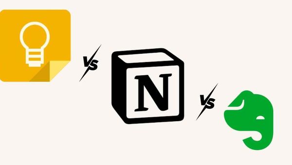 Google Keep vs Notion vs Evernote: Which One Is Actually Right for You in 2026?