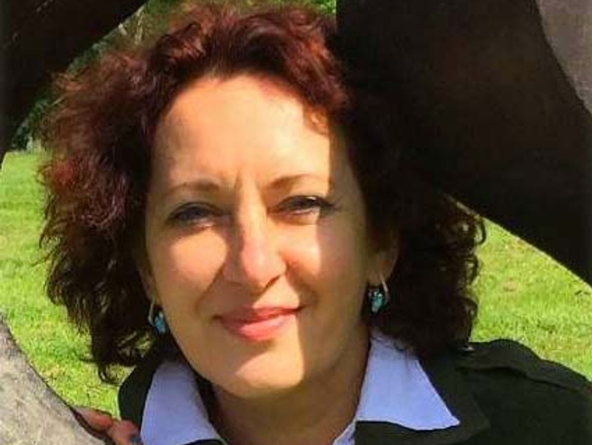 Portret van Tanya Rozenthal in de natuur