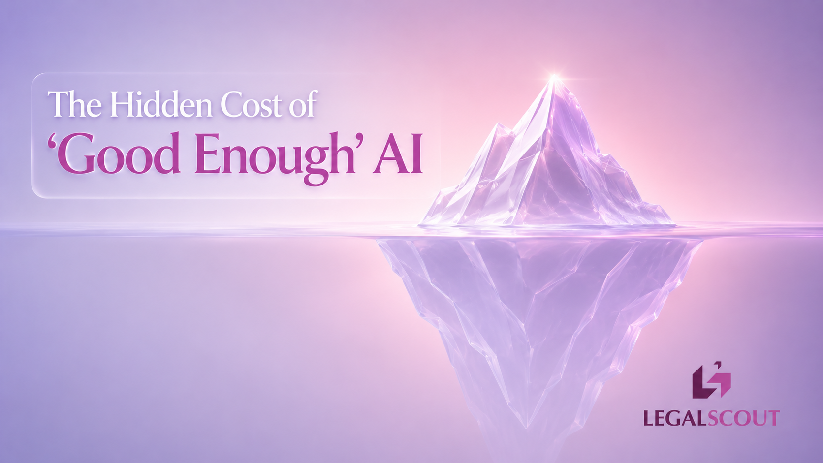 The Hidden Cost of "Good Enough" AI: Why Law Firms Need to Look Beyond Their PMS