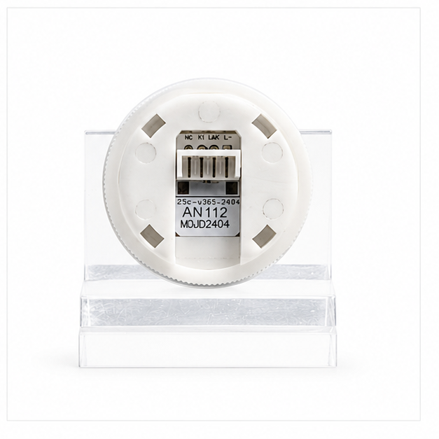 Braille Stainless Steel Round Elevator Button rear view