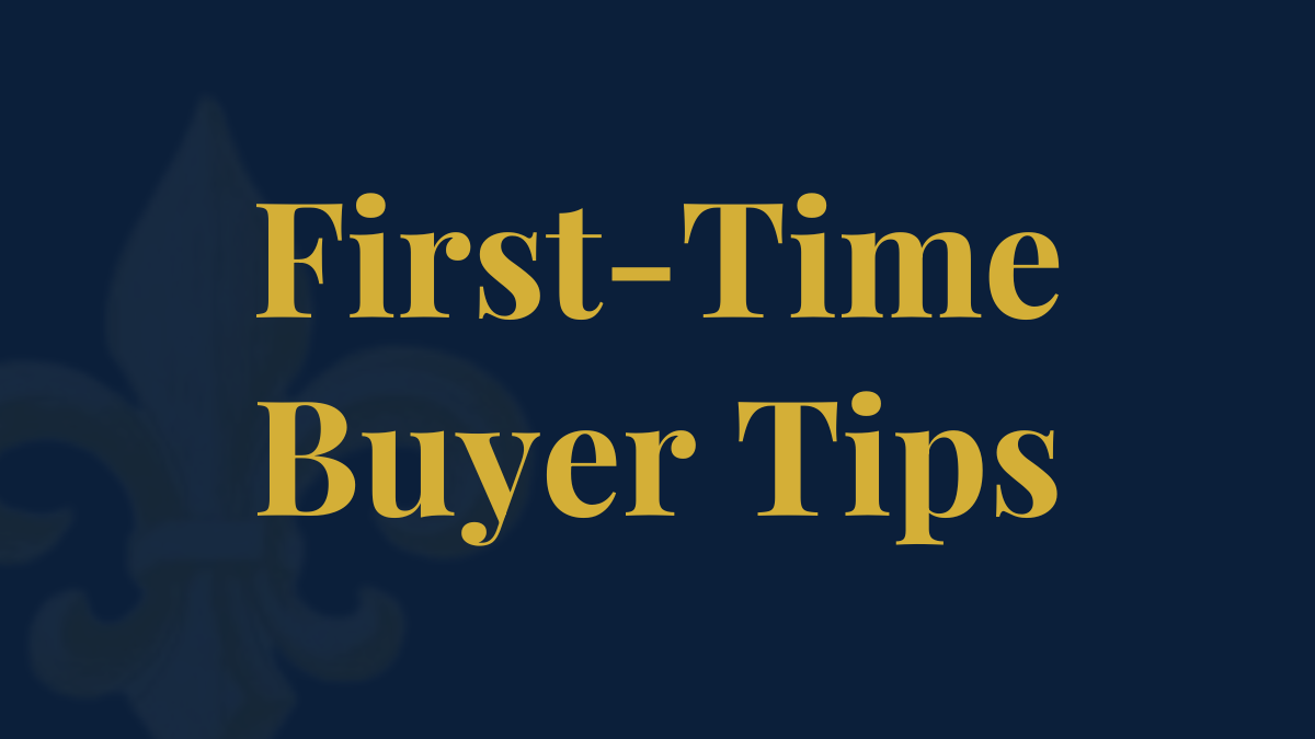 5 Things First-Time Buyers in Louisiana Should Know