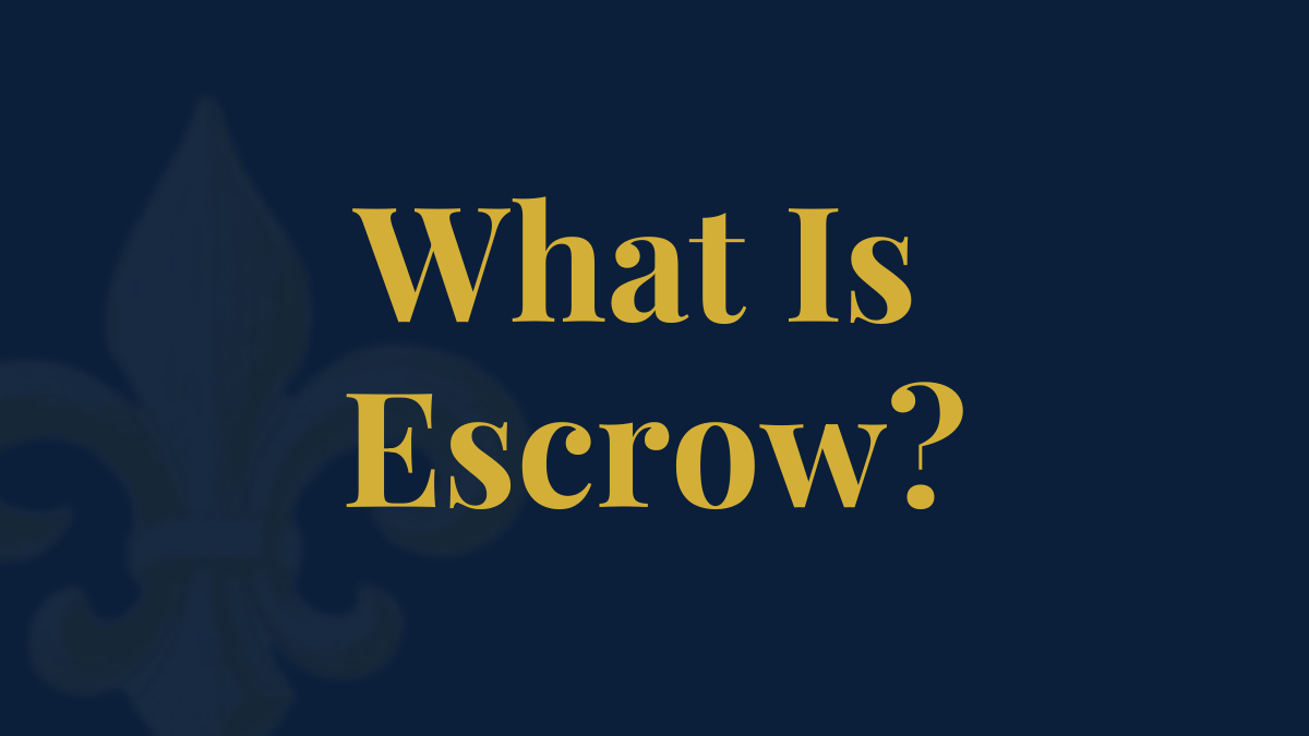 What Is an Escrow Account and How Does It Work?