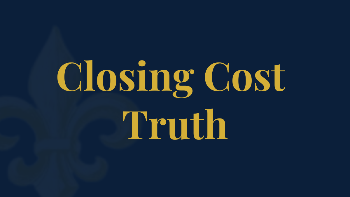 How Much Are Closing Costs in Louisiana? A Real Breakdown for Buyers