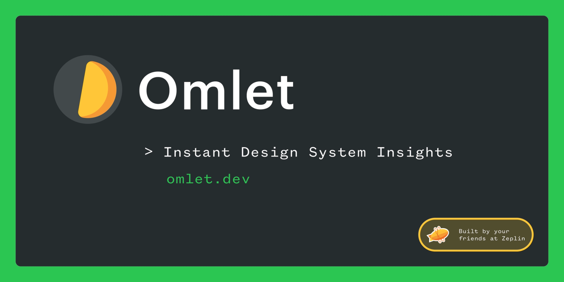 Announcing Omlet — component analytics for developers and design system teams Thumbnail Image
