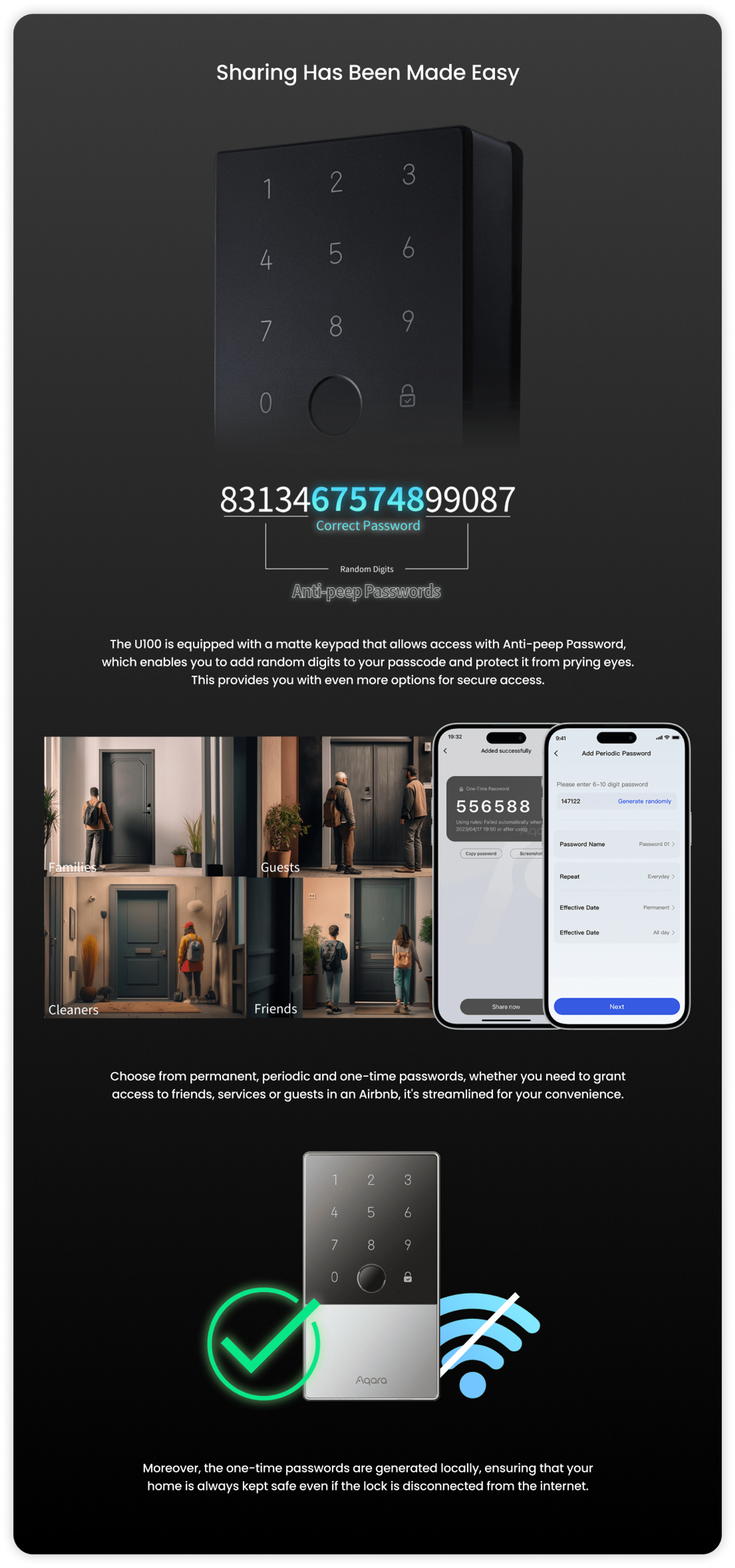 Smart Lock U100 + E1 Hub image 4