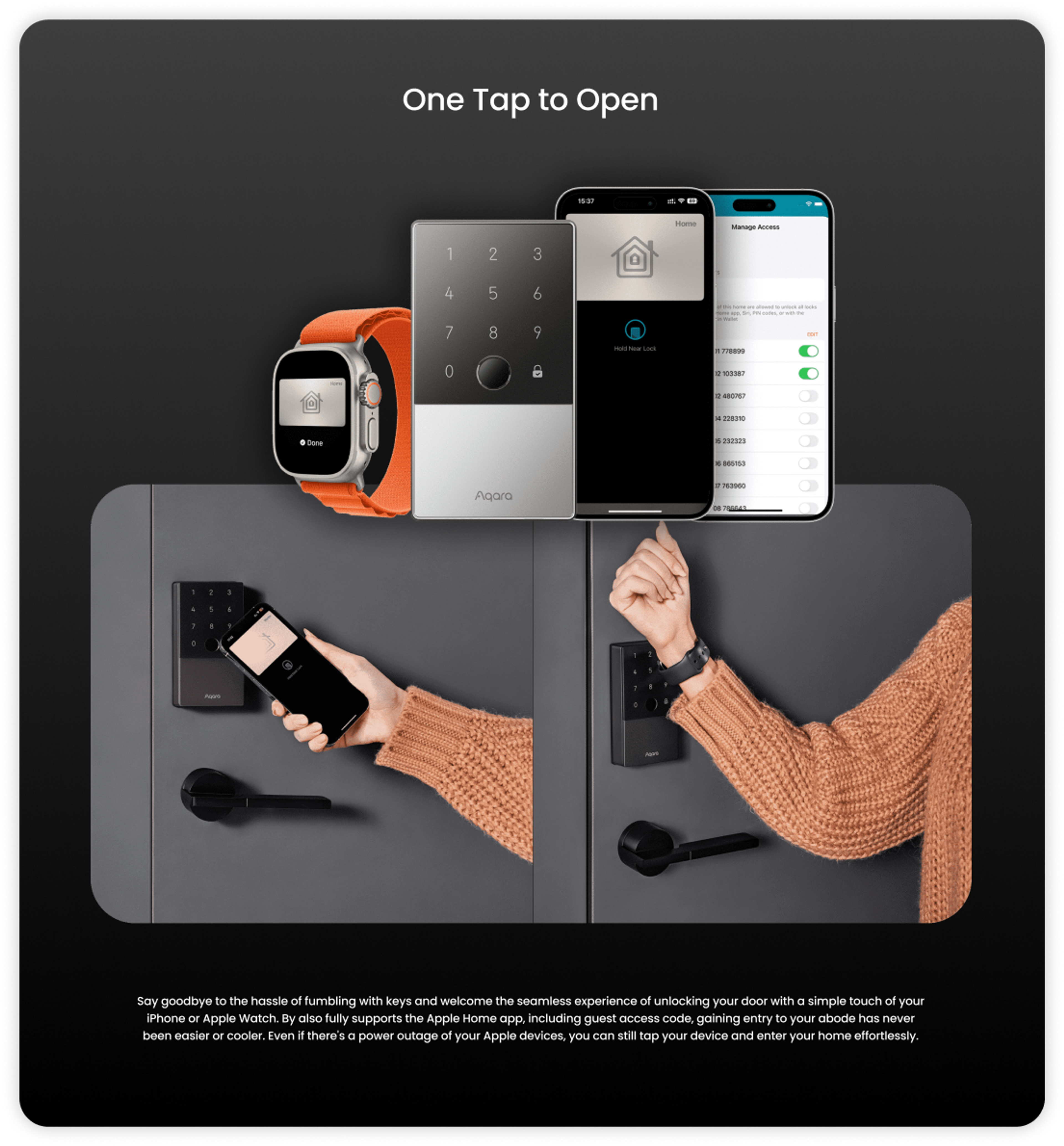 Smart Lock U100 + E1 Hub image 3