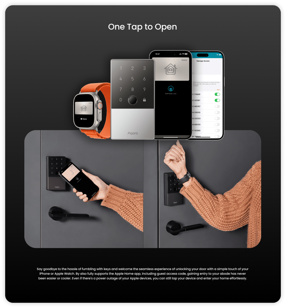 Smart Lock U100 + E1 Hub image 3