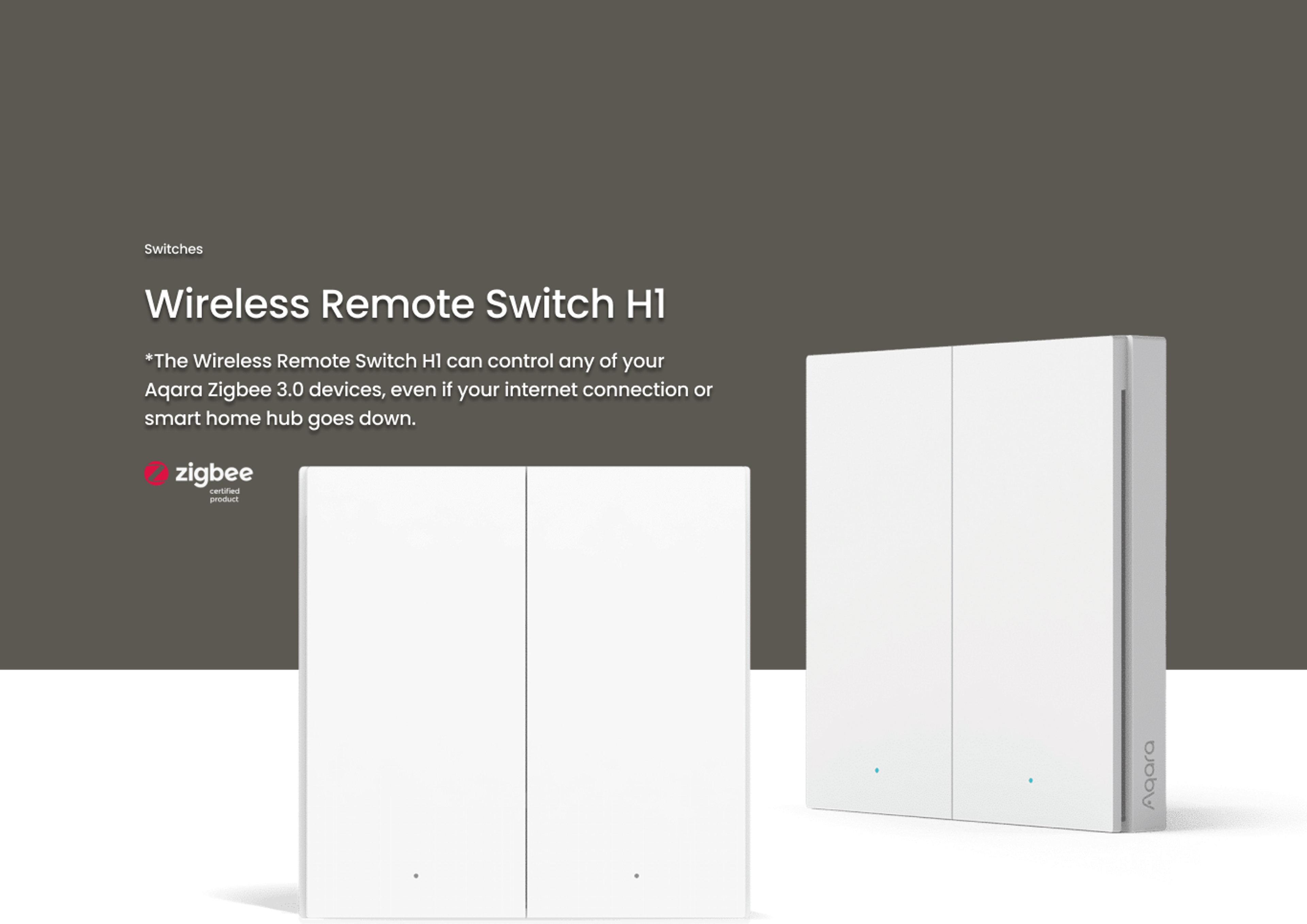 Smart Wireless Wall Switch H1