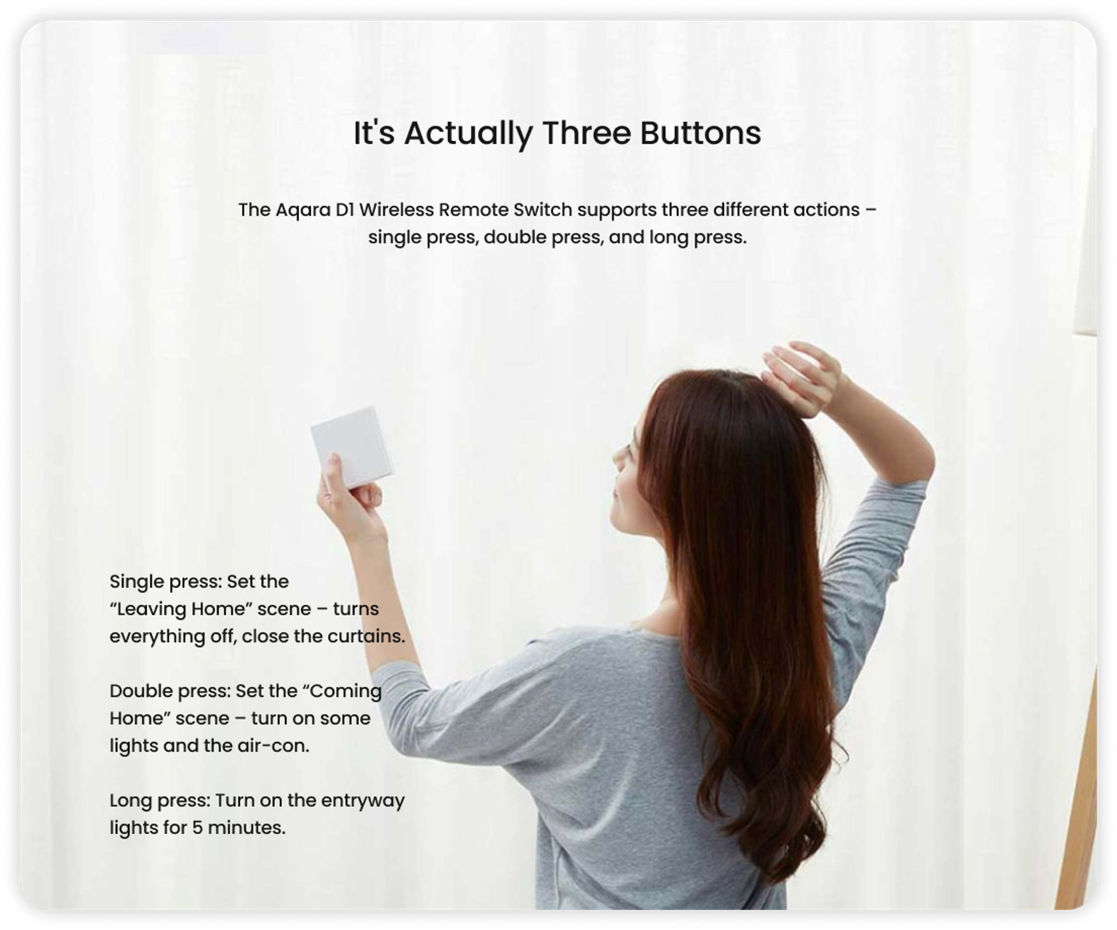 Smart Wireless Wall Switch D1 image 3