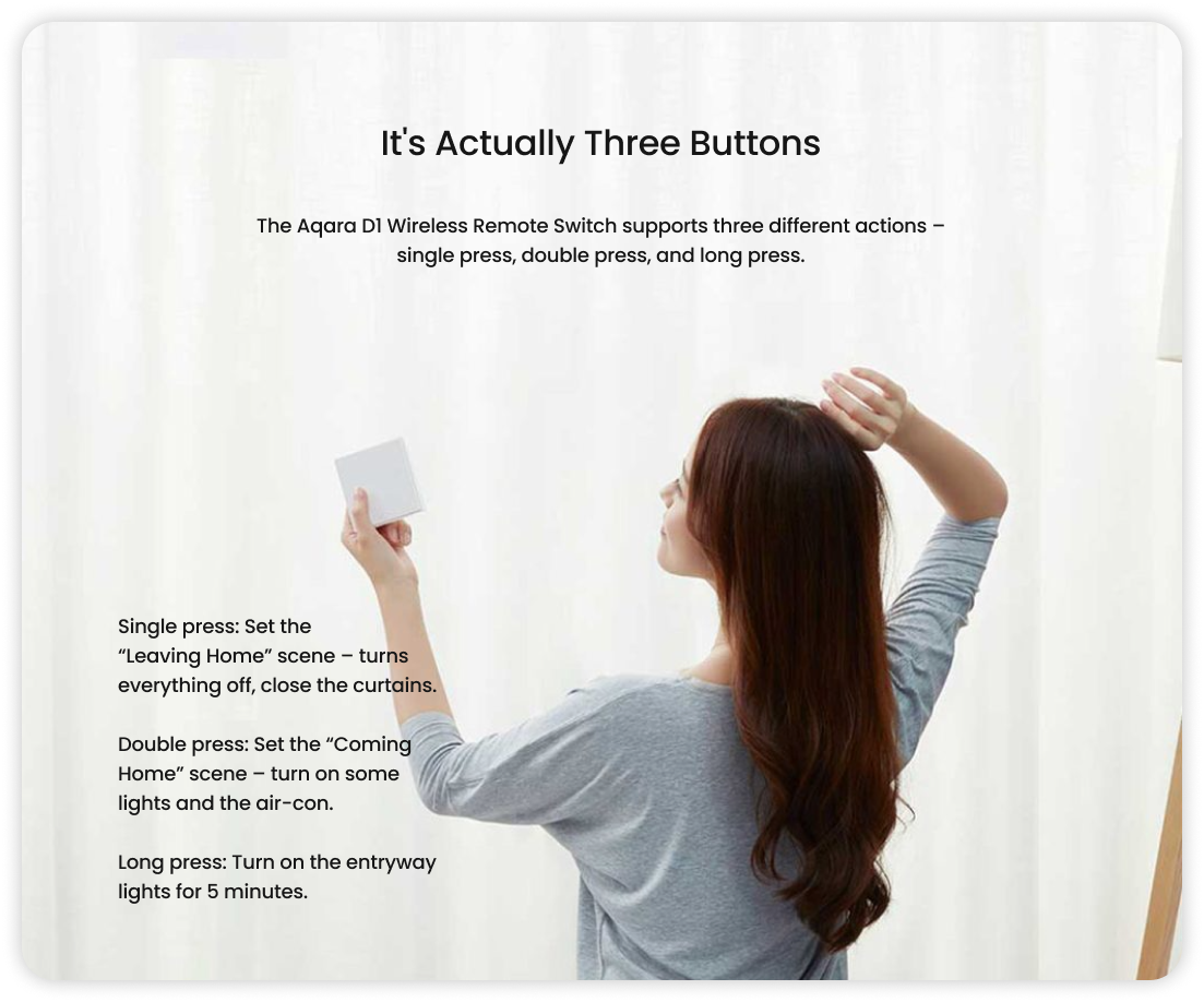 Smart Wireless Wall Switch D1 image 3