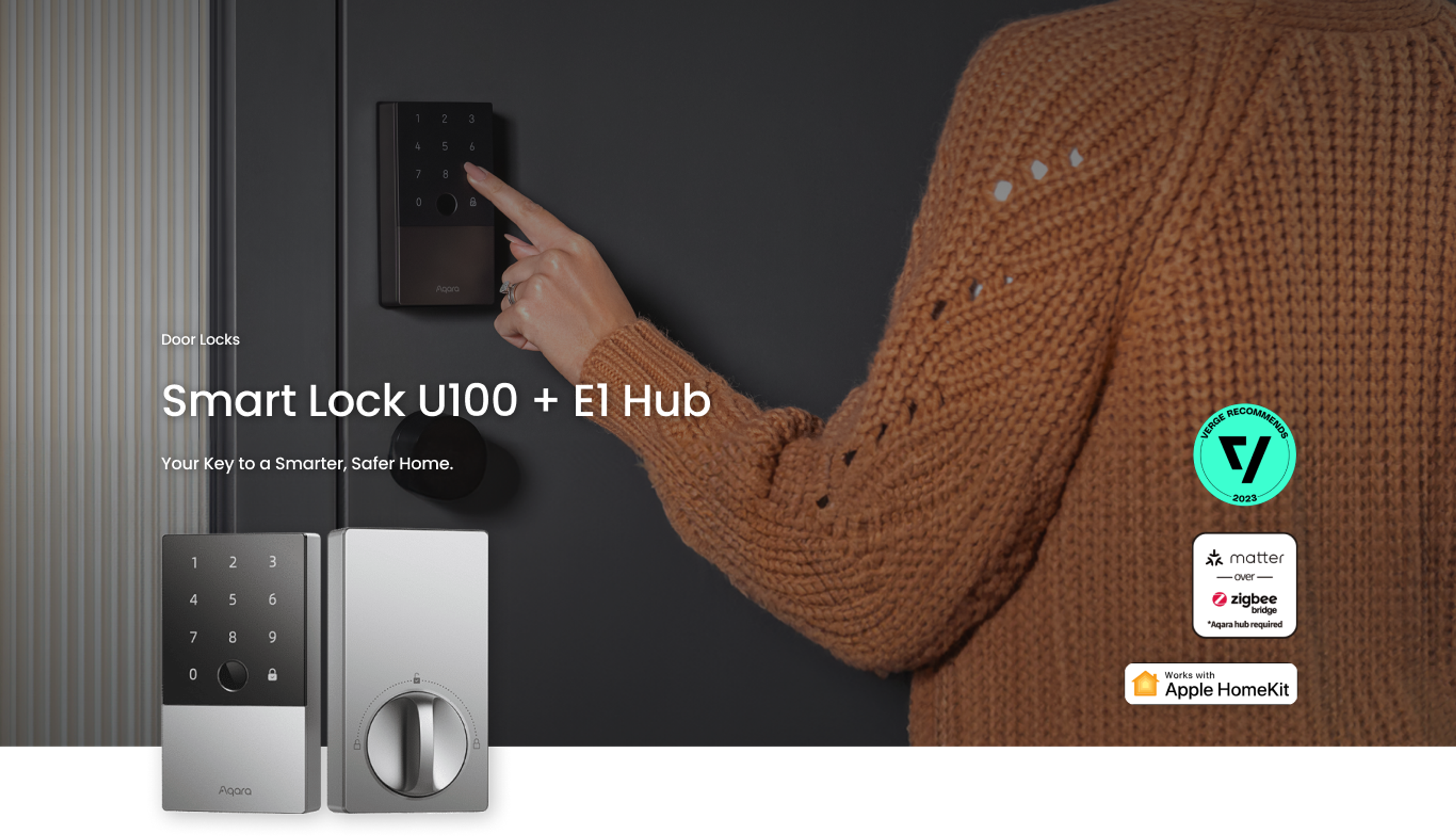 Smart Lock U100 + E1 Hub