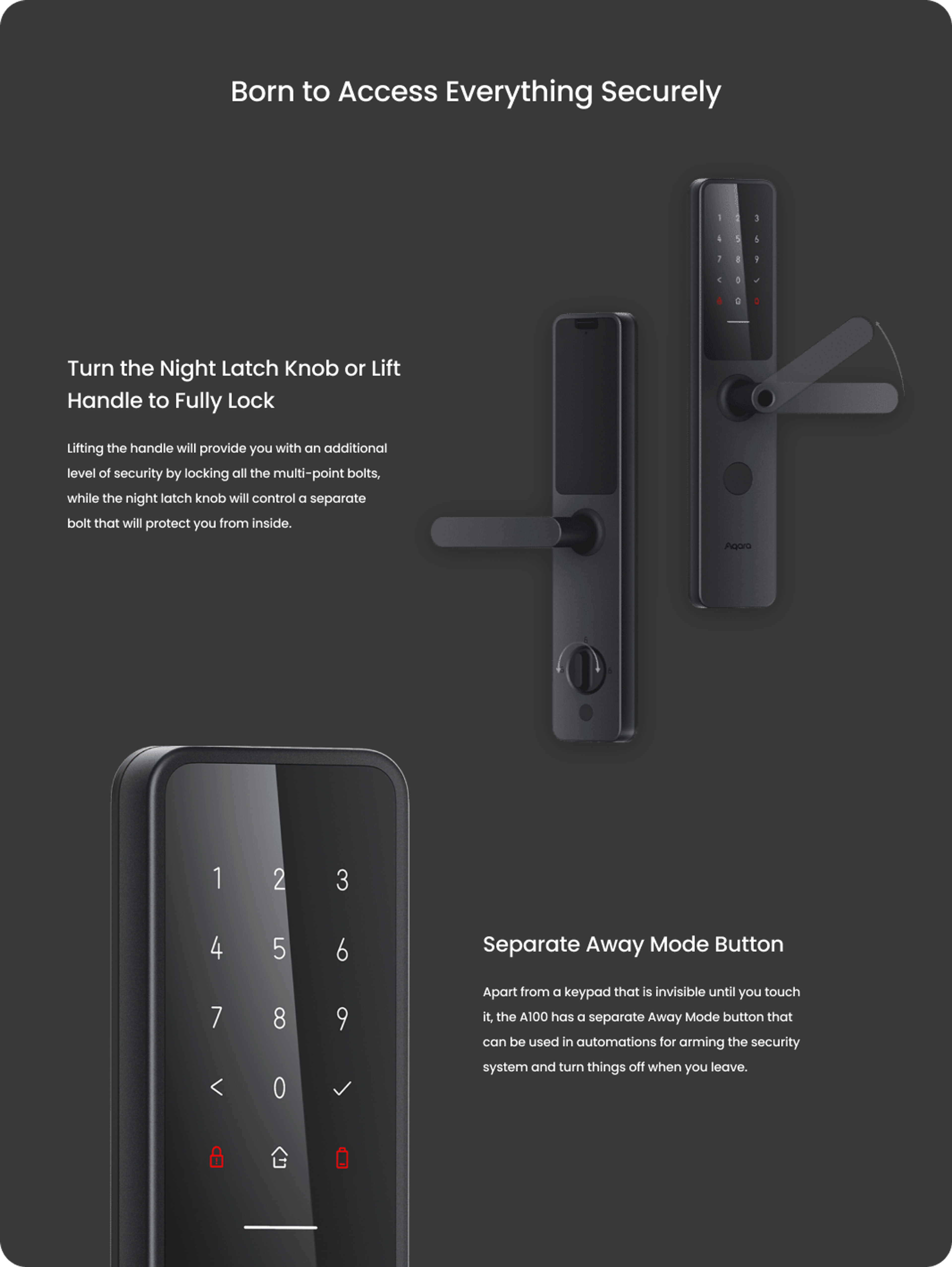 Smart Door Lock A100 Zigbee image 5