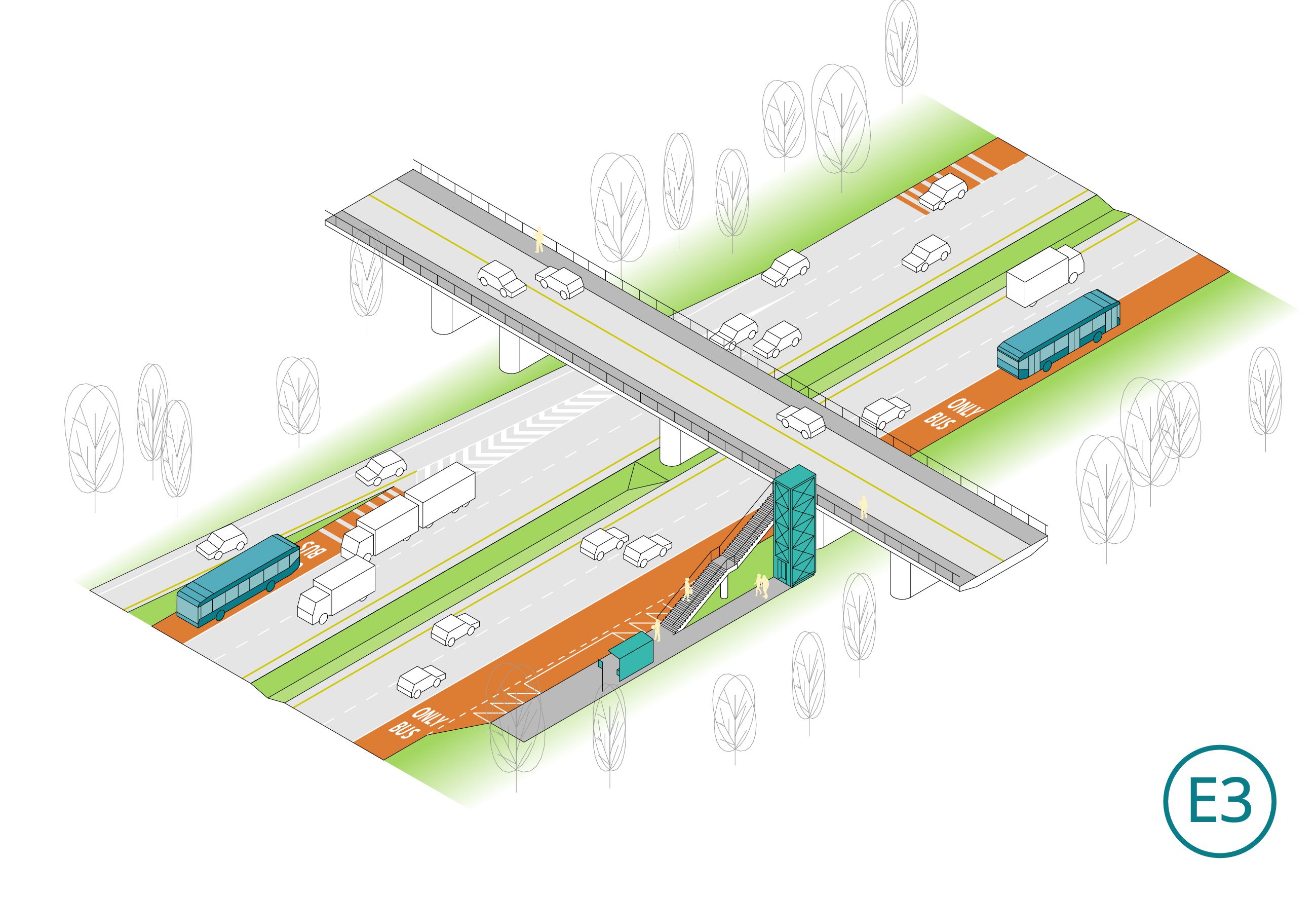 axonometric diagram e3