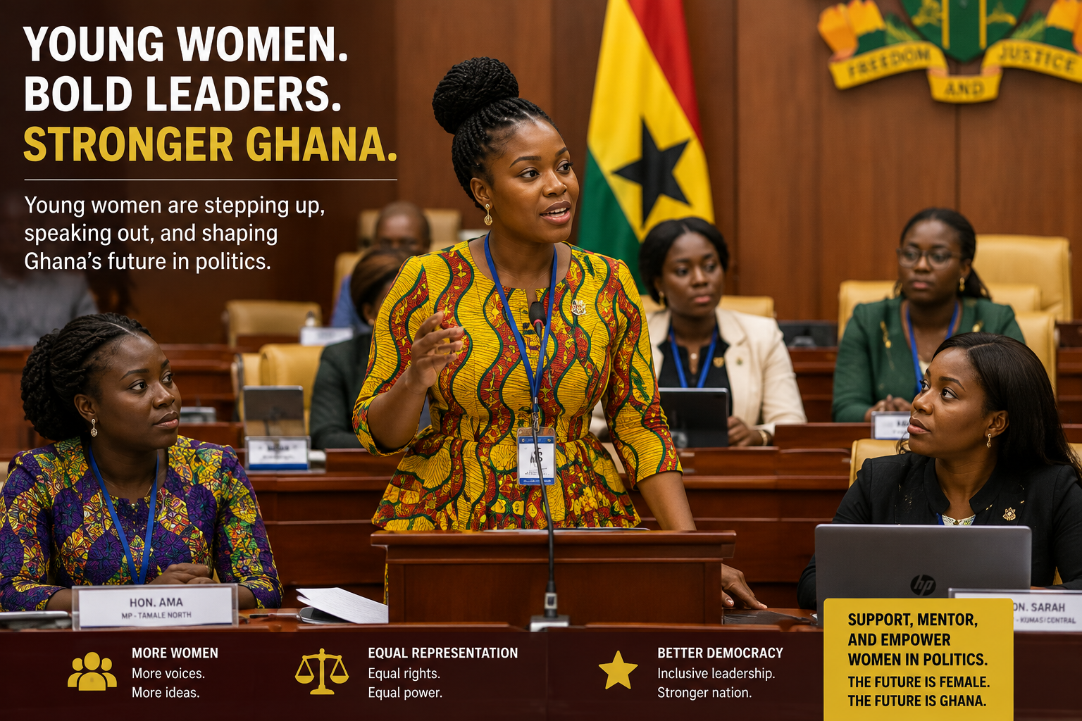 Enhancing Young Women's Participation in Political Parties in Ghana