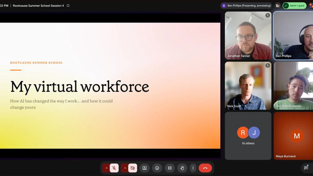 My Virtual Workforce: A human's guide to a non-human team