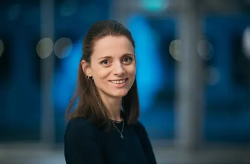 Ine Oftedahl er direktør for datatransformasjon i DNB. Foto: Stig B. Fiksdal / DNB
