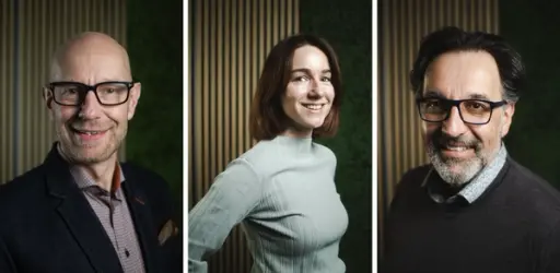 Fra venstre: Dag Nyrud (Microsoft Norge), Dragana Trifunovic (Digital Norway) og Eirik Andreassen ( (Digital Norway)