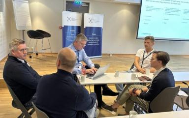 Gruppearbeid under Agder-møtet. Foto: NKOM