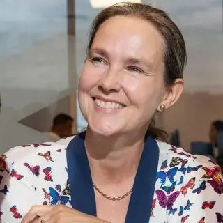 Camilla Tepfers, partner i analyse- og rådgivningsselskapet inFuture og en del av Kongsberg Agendas programkomité (Foto: Kongsberg Agenda)