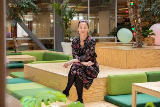 ØNSKER VELKOMMEN: Daglig leder Liv Dingsør i DigitalNorway. Foto: Johnny Vaet Nordskog / NewsLab