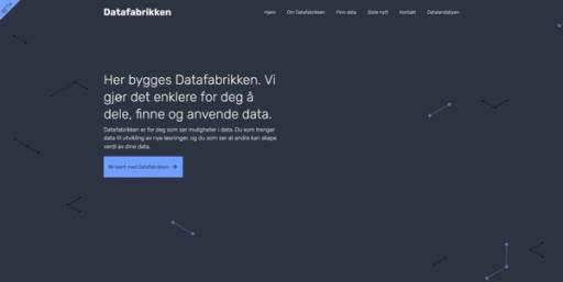 Slik ser Datafabrikken ut i dag. Nå inviteres det til brukertesting.