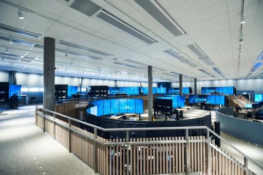 Slik ser kontrollsenteret ut. Foto: Avinor