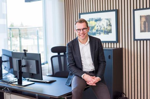Konsernsjef Steffen Syvertsen i Å Energi. Foto: Kjell Inge Søreide