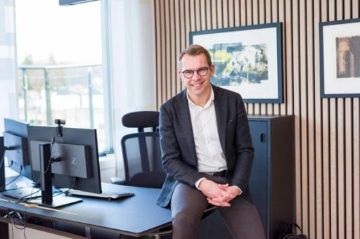 Konsernsjef Steffen Syvertsen i Å Energi. Foto: Kjell Inge Søreide