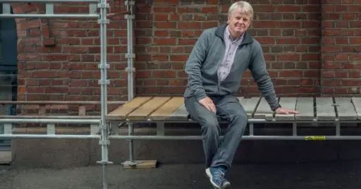 JOBBER FOR DIGITALISERING AV BYGG: Bård Krogshus, prosjektleder for BIM Verdi. Foto: BIM Verdi