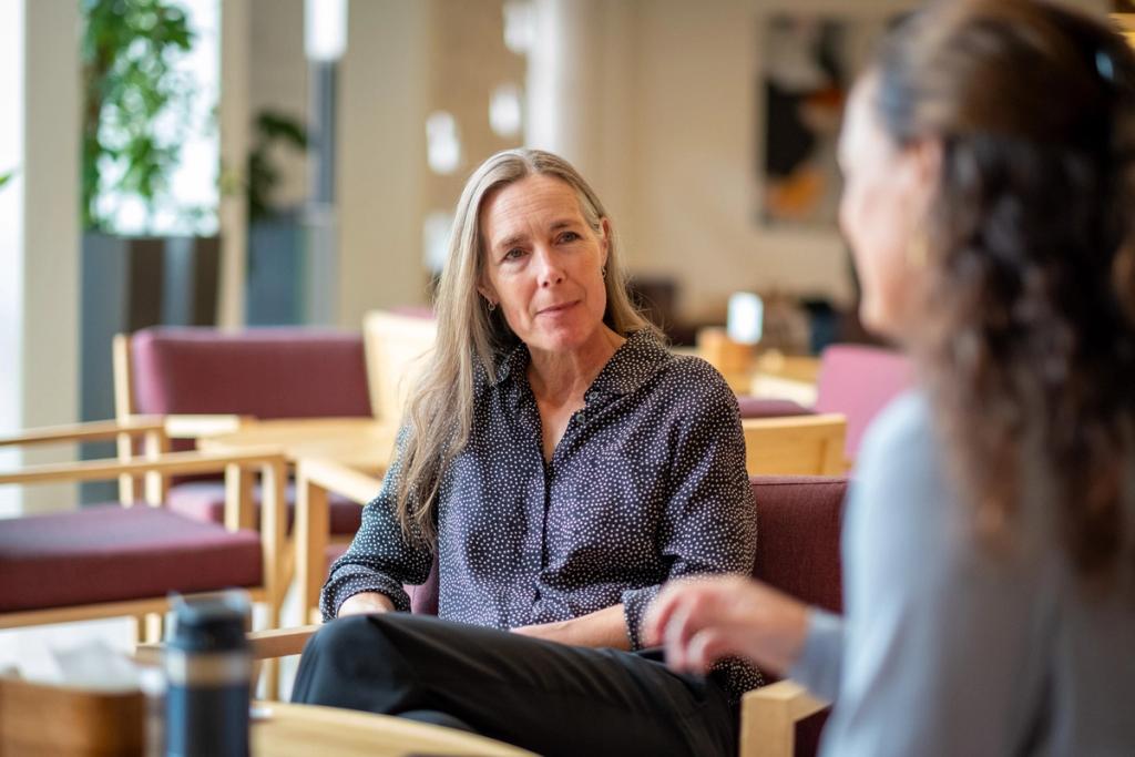 – Vi har høye ambisjoner og ønsker å løse oppgavene våre så effektivt som mulig – både for oss selv og for dem som bruker tjenestene våre, sier Singsaas. (Foto: Eirik Aarseth)