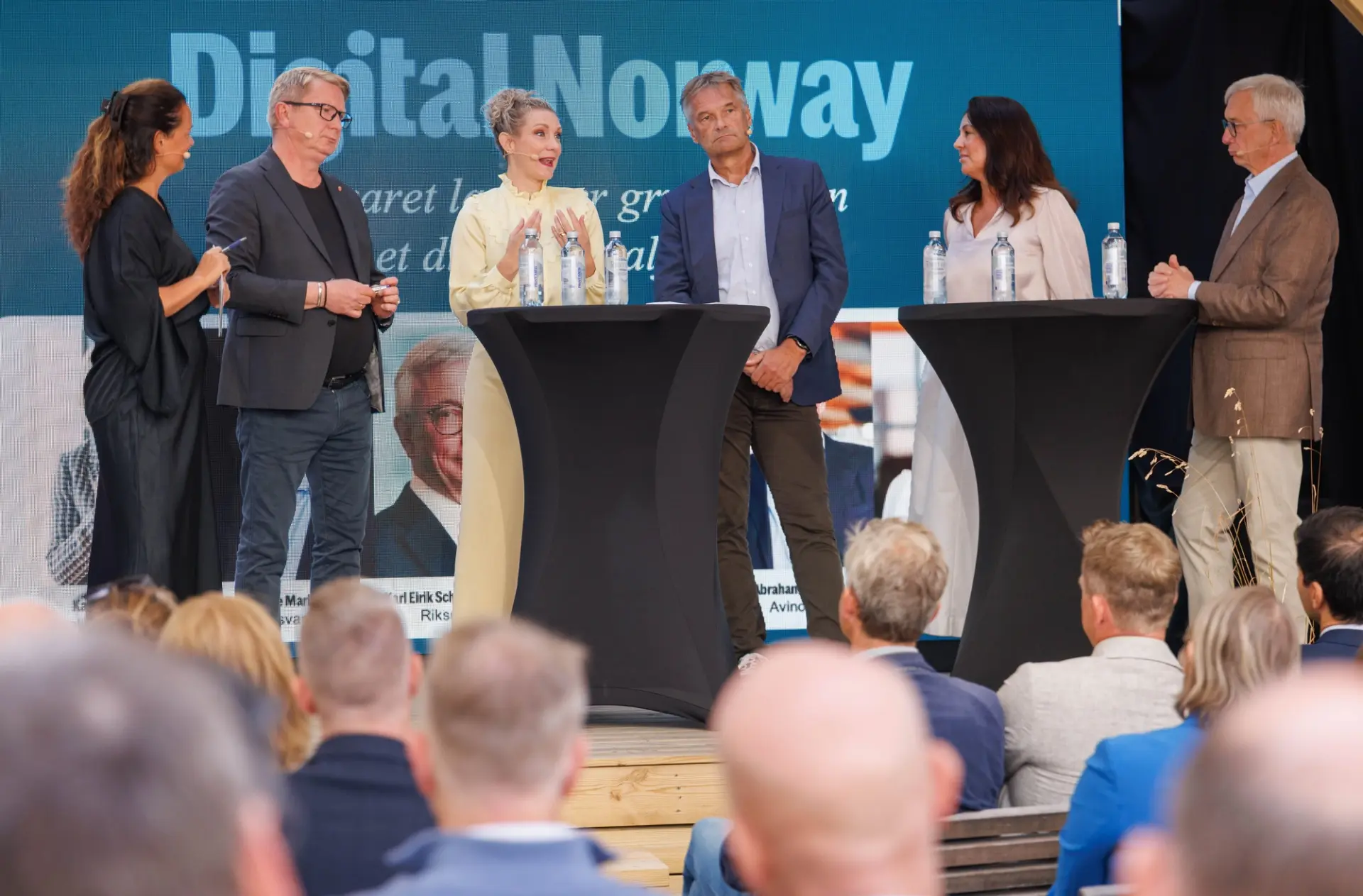 Sesjonsdeltakerne var enige om at det er et behov for mer samordning på tvers av aktører i totalforsvaret. (Foto: Øyvind Ganesh) 