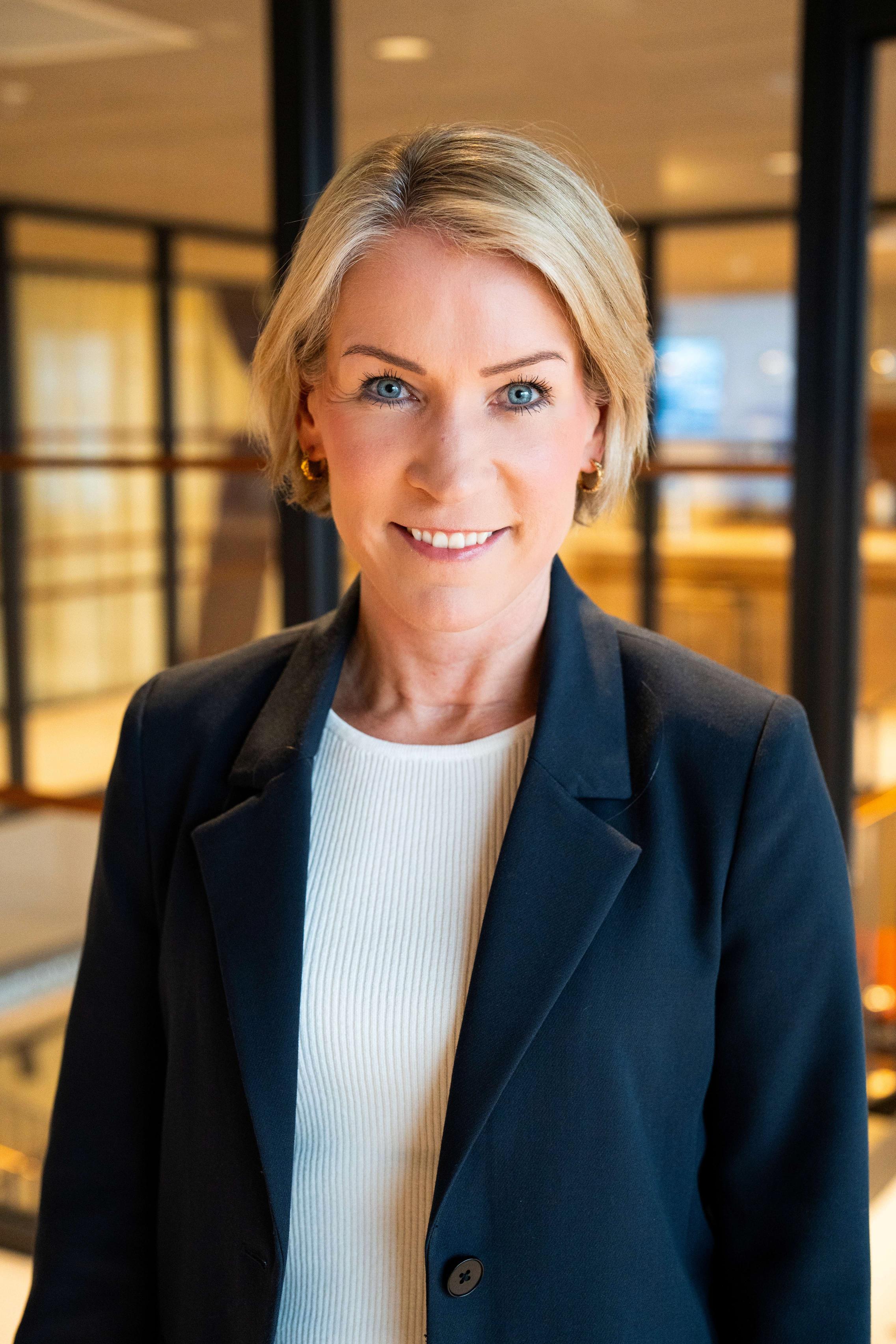 Kristin Øverøyen Balchen, leder for KI-transformasjonsteamet i Å Energi. (Foto: Å Energi)