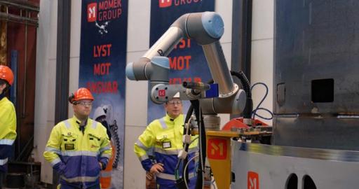 Sveiseroboten WelderMate. Foto: Momek