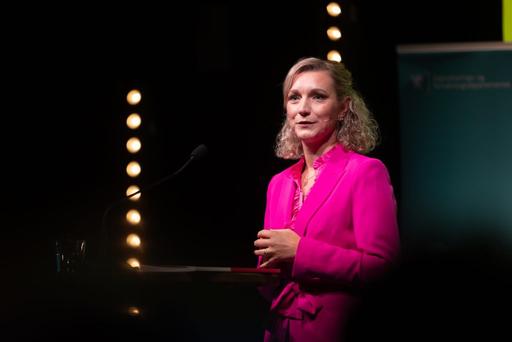 – Vi har satt en retning som er tydelig. Norge skal bli verdens mest digitaliserte land – på våres premisser, sa Karianne Tung. (Foto: Digitaliseringsdirektoratet)