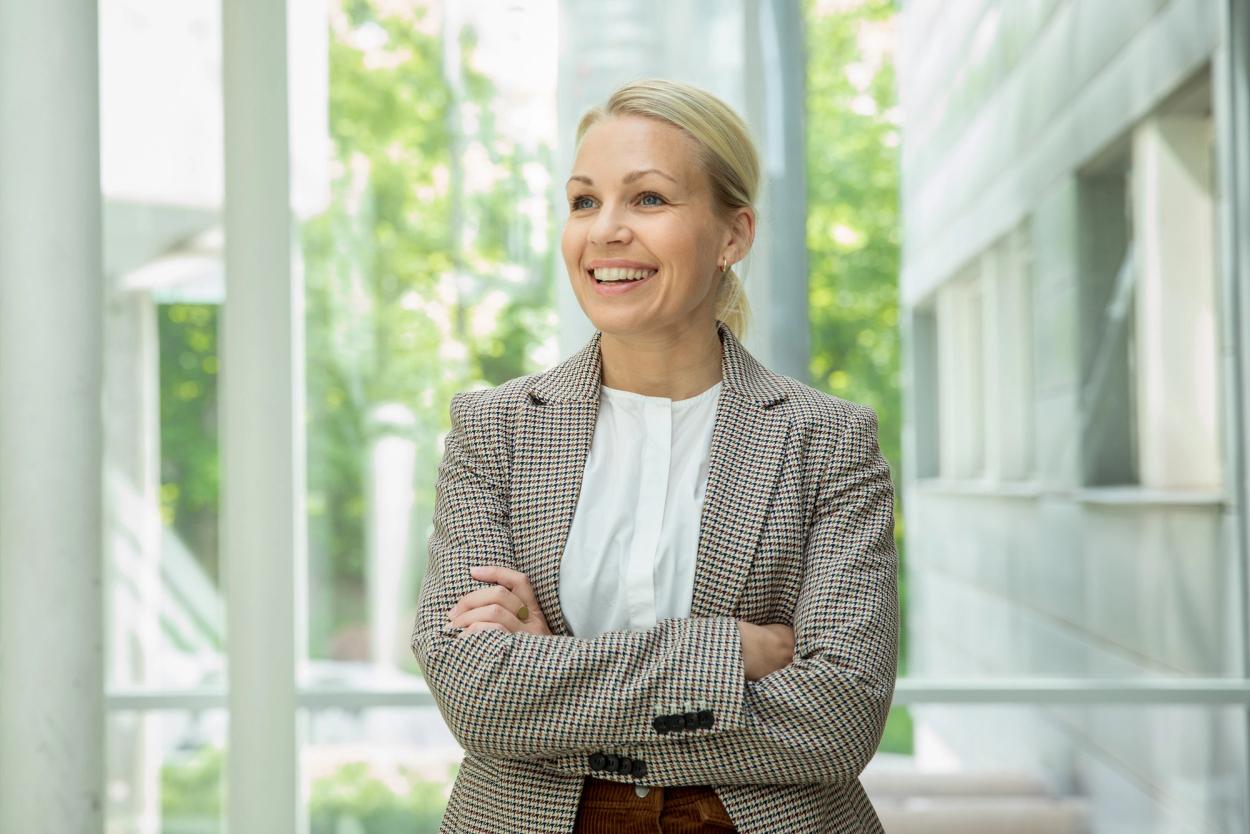 – START FØR DU FAKTISK MÅ: Jo tidligere du starter arbeidet med bærekraft i din egen organisasjon, dess større konkurransefortrinn får du, sier Sigri Sevaldsen, forretningsutvikler i DigitalNorway. Foto: Johnny Vaet Nordskog / NewsLab