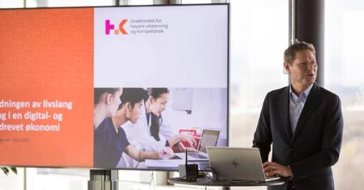 Sveinung Skule i Direktoratet for høyere utdanning og kompetanse (HK-dir)