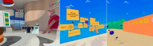MØTER I VR: Postens innovasjonslab tester for tiden ut VR-workshops, og har avdelingsmøter i VR. Nå skal laben finne ut hvilke deler av Posten dette kan være aktuelt for.
