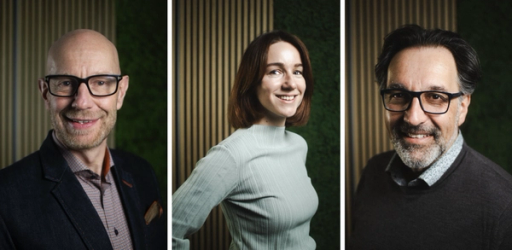 Fra venstre: Dag Nyrud (Microsoft Norge), Dragana Trifunovic (Digital Norway) og Eirik Andreassen ( (Digital Norway)