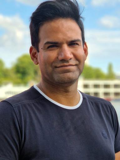 Umair Mehmood Imam, leder for Ruter/TET sin avdeling for data science og kunstig intelligens. (Foto: Ruter)