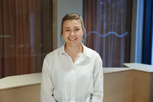 Ingrid Vold, dataanalytiker i Entur (Foto: Entur). 