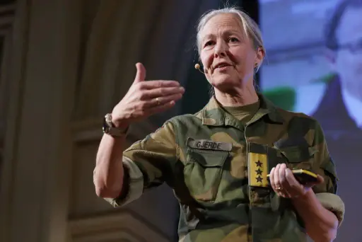 Stabssjef i Forsvarsstaben Generalløytnant Ingrid Gjerde. (Foto: Torbjørn Kjosvold / Forsvaret)