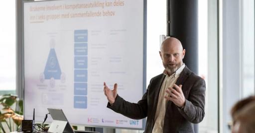 Roar Olsen i forvaltningsorganet SIKT. 