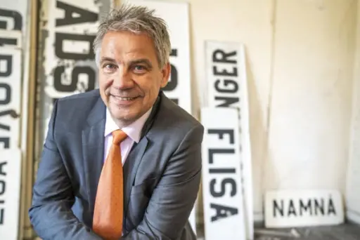 Holdt trykket oppe. Daglig leder Per Otto Sletten kom til Flisa Trykkeri ved årtusenskiftet og har omfavnet det digitale som en mulighet.