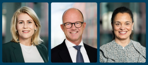 Kristine Dahl Steidel (Microsoft Norge), Ole Erik Almlid (NHO) og Liv Dingsør (Digital Norway).