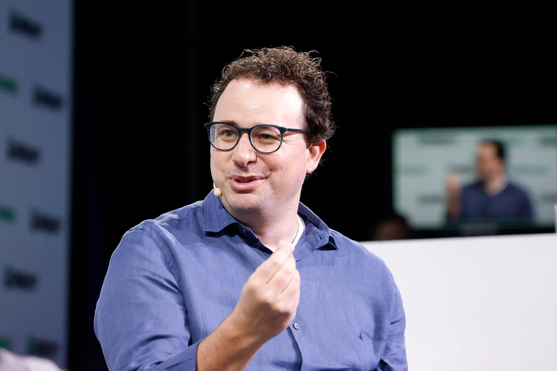 Toppsjef i Anthropic, Dario Amodei (Foto: TechCrunch via Flickr, CC BY 2.0)