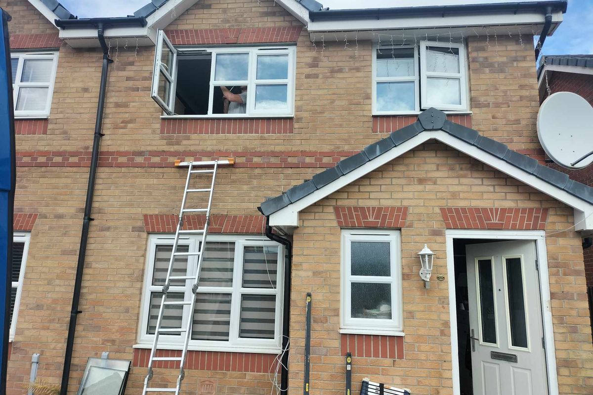 New UPCV windows with aluminium front door in Morecambe
